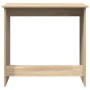 Escritorio madera contrachapada color roble Sonoma 80x40x75 cm de , Escritorios - Ref: Foro24-860456, Precio: 51,16 €, Descue...