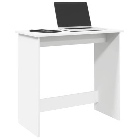 Escritorio de madera contrachapada blanco 80x40x75 cm by , Desks - Ref: Foro24-860454, Price: 42,88 €, Discount: %