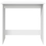 Escritorio de madera contrachapada blanco 80x40x75 cm de , Escritorios - Ref: Foro24-860454, Precio: 44,27 €, Descuento: %