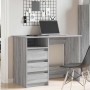 Escritorio de madera de ingeniería gris Sonoma 102x50x75 cm by , Desks - Ref: Foro24-860468, Price: 112,64 €, Discount: %