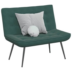 Banco de terciopelo verde oscuro 110x74x84 cm by , Banks - Ref: Foro24-4012339, Price: 180,07 €, Discount: %