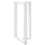 Patas de mesa bar forma T 2 uds acero blanco 60x35x(100-101) cm by , Table legs - Ref: Foro24-4013093, Price: 143,45 €, Disco...