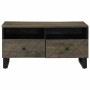 Mesa de centro madera maciza de mango negra 80x54x40 cm von , Couchtisch - Ref: Foro24-4017697, Preis: 137,32 €, Rabatt: %