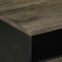 Mesa de centro madera maciza de mango negra 80x54x40 cm von , Couchtisch - Ref: Foro24-4017697, Preis: 137,32 €, Rabatt: %