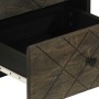 Mesitas de noche 2 uds madera maciza de mango negro 40x33x46 cm de , Mesitas de noche - Ref: Foro24-4017683, Precio: 140,84 €...