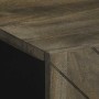 Aparador negro 60x33x75 cm madera maciza mango by , CD and DVD storage - Ref: Foro24-4017710, Price: 108,25 €, Discount: %