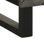 Aparador negro 60x33x75 cm madera maciza mango by , CD and DVD storage - Ref: Foro24-4017710, Price: 108,25 €, Discount: %