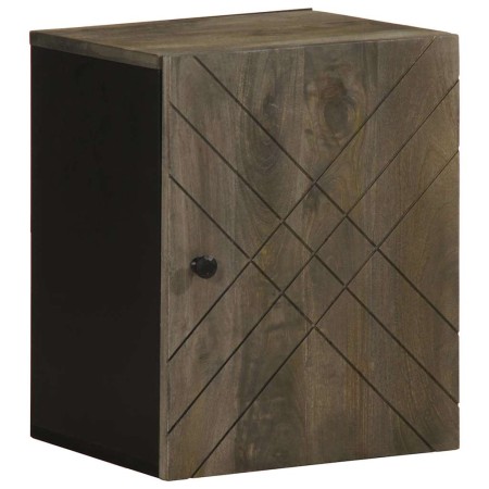 Mueble de baño de pared de madera maciza mango negro 38x33x48cm von , Badezimmermöbel - Ref: Foro24-4017704, Preis: 63,50 €, ...