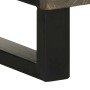 Mueble de baño de madera maciza de mango negro 38x33x160 cm von , Badezimmermöbel - Ref: Foro24-4017706, Preis: 121,63 €, Rab...