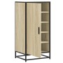Mueble zapatero madera contrachapada roble sonoma 48x38x97,5 cm by , Shoe racks and shoe organizers - Ref: Foro24-849200, Pri...