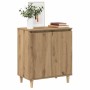 Aparador madera contrachapada roble artisian 60x35x70 cm by , Sideboards - Ref: Foro24-856477, Price: 69,24 €, Discount: %