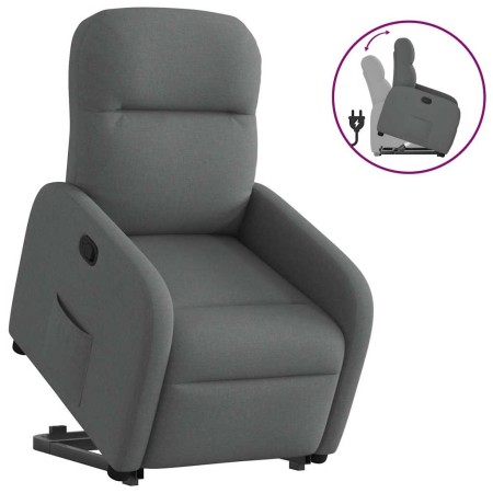 Sillón reclinable elevable de tela gris oscuro von , Sessel - Ref: Foro24-3302973, Preis: 262,87 €, Rabatt: %