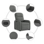 Sillón reclinable elevable de tela gris oscuro von , Sessel - Ref: Foro24-3302973, Preis: 262,87 €, Rabatt: %