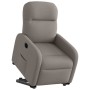 Sillón eléctrico reclinable elevable de tela gris taupe by , Armchairs - Ref: Foro24-3302999, Price: 305,36 €, Discount: %
