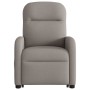 Sillón eléctrico reclinable elevable de tela gris taupe by , Armchairs - Ref: Foro24-3302999, Price: 305,36 €, Discount: %