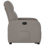 Sillón eléctrico reclinable elevable de tela gris taupe by , Armchairs - Ref: Foro24-3302999, Price: 305,36 €, Discount: %