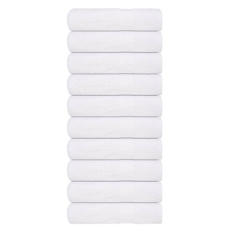 Toallas de invitados 10 uds 100% algodón blanco 70x140cm 360gsm by , Towels - Ref: Foro24-136655, Price: 92,84 €, Discount: %