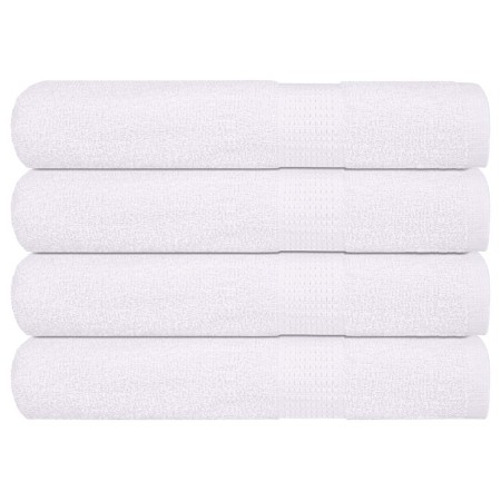 Toallas de sauna 4 uds 100% algodón blanco 80x200 cm 360 gsm de , Toallas - Ref: Foro24-136662, Precio: 49,56 €, Descuento: %