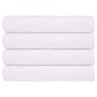 Toallas de sauna 4 uds 100% algodón blanco 80x200 cm 360 gsm de , Toallas - Ref: Foro24-136662, Precio: 49,56 €, Descuento: %