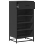 Mueble zapatero de madera de ingeniería negro 48x38x97,5 cm von , Schuhregale und Schuhorganisatoren - Ref: Foro24-849209, Pr...