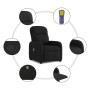 Sillón reclinable de masaje elevable tela negro von , Sessel - Ref: Foro24-3302984, Preis: 257,46 €, Rabatt: %