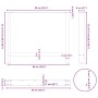 Patas de mesa de centro acero blanco 2 uds 90x(72-73) cm von , Tischbeine - Ref: Foro24-4013317, Preis: 100,26 €, Rabatt: %