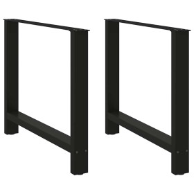Patas de mesa de centro acero negro 2 uds 100x(72-73) cm von , Tischbeine - Ref: Foro24-4013320, Preis: 93,42 €, Rabatt: %