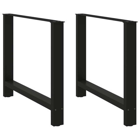 Patas de mesa de centro acero negro 2 uds 100x(72-73) cm von , Tischbeine - Ref: Foro24-4013320, Preis: 93,42 €, Rabatt: %
