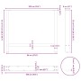Patas de mesa de centro acero negro 2 uds 100x(72-73) cm von , Tischbeine - Ref: Foro24-4013320, Preis: 93,42 €, Rabatt: %
