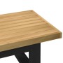 Mesa de centro NOAIN patas en U madera maciza pino 120x60x40 cm by , Coffee table - Ref: Foro24-4100035, Price: 116,61 €, Dis...