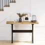 Mesa consola NOAIN patas en X madera maciza pino 120x30x75 cm by , console tables - Ref: Foro24-4100037, Price: 91,78 €, Disc...