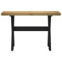 Mesa consola NOAIN patas en X madera maciza pino 120x30x75 cm by , console tables - Ref: Foro24-4100037, Price: 91,78 €, Disc...