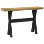 Mesa consola NOAIN patas en X madera maciza pino 120x30x75 cm by , console tables - Ref: Foro24-4100037, Price: 91,78 €, Disc...