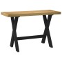 Escritorio NOAIN patas en X madera maciza pino 120x50x75 cm by , Desks - Ref: Foro24-4100040, Price: 109,37 €, Discount: %