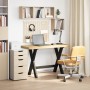 Escritorio NOAIN patas en X madera maciza pino 120x50x75 cm by , Desks - Ref: Foro24-4100040, Price: 109,37 €, Discount: %