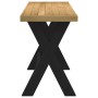 Escritorio NOAIN patas en X madera maciza pino 120x50x75 cm by , Desks - Ref: Foro24-4100040, Price: 109,37 €, Discount: %