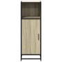 Armario de baño madera contrachapada roble Sonoma 35x37,5x100cm by , Bathroom furniture - Ref: Foro24-849240, Price: 65,78 €,...