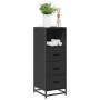 Armario de baño madera contrachapada negro 35x37,5x100 cm von , Badezimmermöbel - Ref: Foro24-849249, Preis: 93,74 €, Rabatt: %