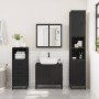 Armario de baño madera contrachapada negro 35x37,5x100 cm von , Badezimmermöbel - Ref: Foro24-849249, Preis: 93,74 €, Rabatt: %