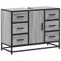 Armario lavabo baño madera ingeniería gris Sonoma 80x33x60 cm von , Badezimmermöbel - Ref: Foro24-849282, Preis: 127,17 €, Ra...