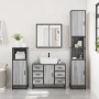 Armario lavabo baño madera ingeniería gris Sonoma 80x33x60 cm von , Badezimmermöbel - Ref: Foro24-849282, Preis: 127,17 €, Ra...