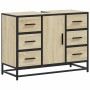 Armario lavabo baño madera ingeniería roble Sonoma 80x33x60 cm von , Badezimmermöbel - Ref: Foro24-849280, Preis: 123,19 €, R...