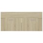 Waschbeckenschrank aus Eichensperrholz, 100 x 38,5 x 46 cm von vidaXL, Badezimmermöbel - Ref: Foro24-804677, Preis: 48,57 €, ...