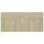 Waschbeckenschrank aus Eichensperrholz, 100 x 38,5 x 46 cm von vidaXL, Badezimmermöbel - Ref: Foro24-804677, Preis: 47,98 €, ...
