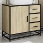 Armario de lavabo de baño madera roble Sonoma 65x33x60 cm von , Badezimmermöbel - Ref: Foro24-849275, Preis: 93,71 €, Rabatt: %