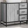 Mueble lavabo baño madera contrachapada sonoma gris 65x33x60 cm von , Badezimmermöbel - Ref: Foro24-849277, Preis: 96,59 €, R...