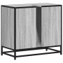 Mueble lavabo baño madera contrachapada sonoma gris 65x33x60 cm von , Badezimmermöbel - Ref: Foro24-849277, Preis: 96,59 €, R...