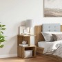 Mesita de noche madera de ingeniería roble artisian 35x35x55 cm by , Nightstands - Ref: Foro24-856532, Price: 38,74 €, Discou...