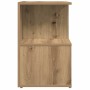 Mesita de noche madera de ingeniería roble artisian 35x35x55 cm by , Nightstands - Ref: Foro24-856532, Price: 38,74 €, Discou...