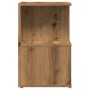 Mesita de noche madera de ingeniería roble artisian 35x35x55 cm by , Nightstands - Ref: Foro24-856532, Price: 38,74 €, Discou...